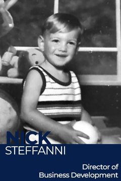 Baby photo of Nick Steffanni Director of Business Development