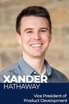 Xander Hathaway, Vice President of Product Development